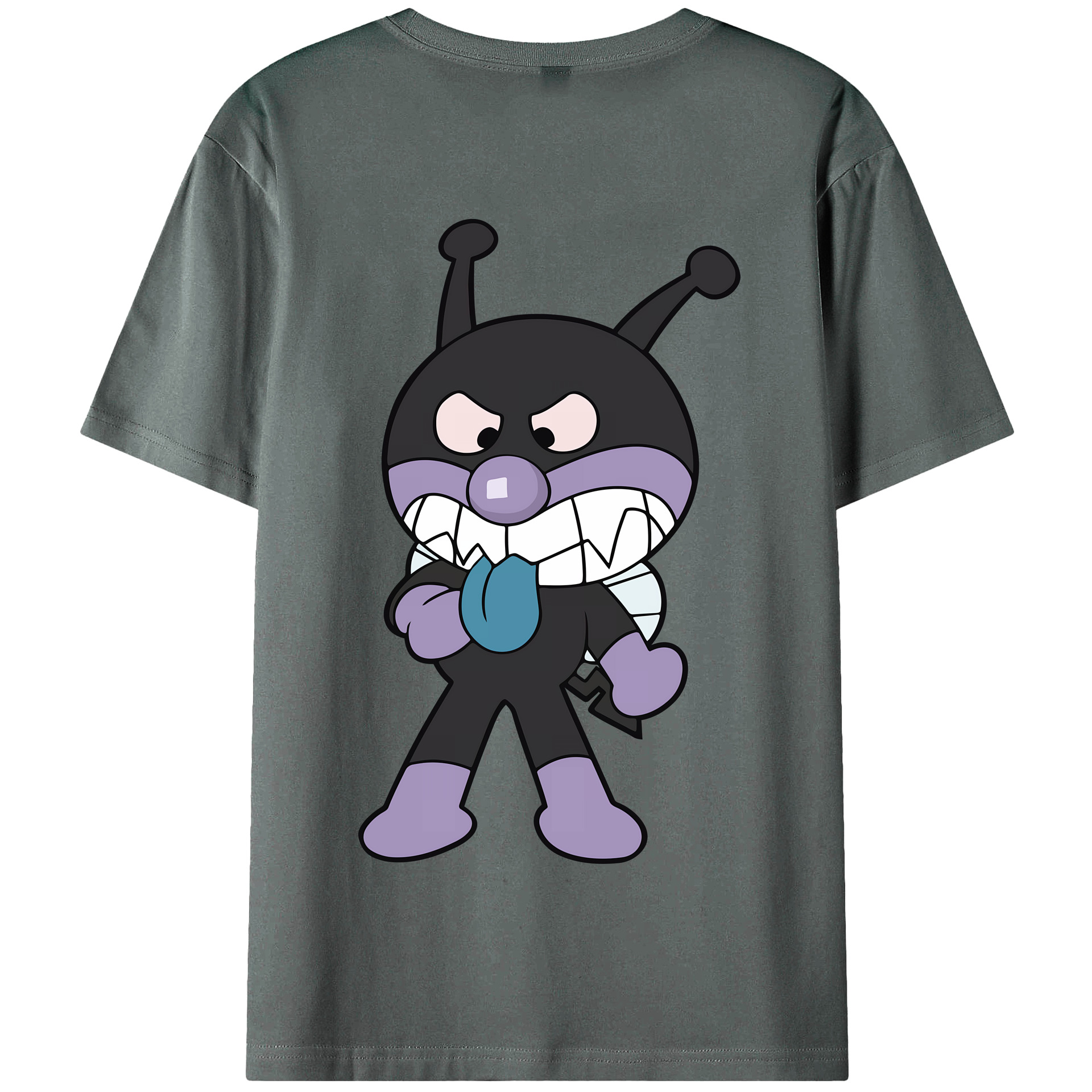 （画像用） アンパンマン Anpanman 綿100％半袖Tシャツ（背面プリント）